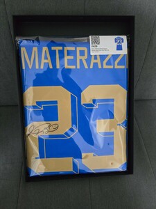 Marco Materazzi autograph autograph uniform icons