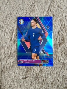 topps finest road to uefa euro 2024 Grealish 250枚限定