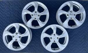 [ beautiful goods! selling out! stock disposal!] Honda S660 15 -inch wheel only 4 pcs set 15inch5J+45 4 hole silver original 