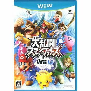 【中古】【ゆうパケット対応】大乱闘スマッシュブラザーズ Wii U ディスク傷・説明書いたみ [管理:1350009094]