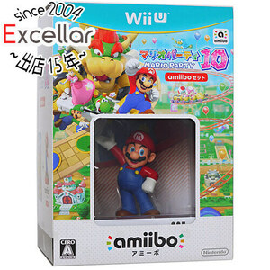 【中古】マリオパーティ10 amiiboセット Wii U [管理:1350011563]