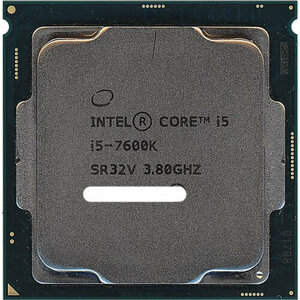 【中古】【ゆうパケット対応】Core i5 7600K 3.8GHz 6M LGA1151 91W SR32V [管理:1050005283]