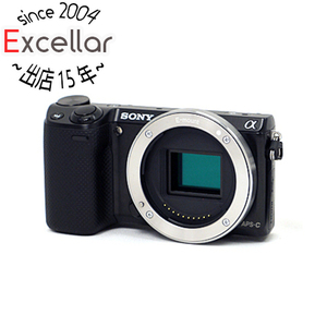 【中古】SONY デジタル一眼α ボディ NEX-5R-B [管理:303101120]