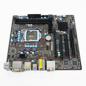 ASRock DDR3 1333 Intel - LGA 1155 マザーボード (H77M)