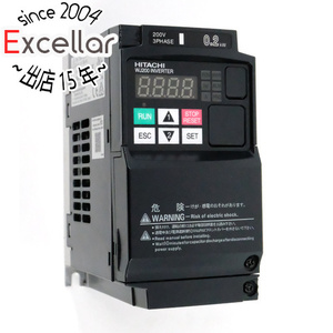 【新品訳あり(箱きず・やぶれ)】 HITACHI インバータ 三相200V 0.2kW WJ200-002LF [管理:1100055996]