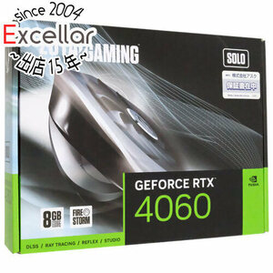 ZOTAC製グラボ GAMING GeForce RTX 4060 8GB SOLO ZT-D40600G-10L PCIExp 8GB [管理:1000028206]