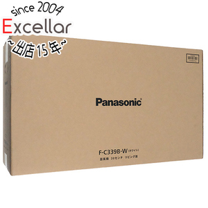 Panasonic リビング扇風機 DCモーター搭載 F-C339B-W ホワイト [管理:1100055935]
