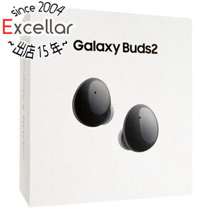 【中古】SAMSUNG ワイヤレスイヤホン Galaxy Buds2 SM-R177NZKAXJP グラファイト 元箱あり [管理:1150027228]