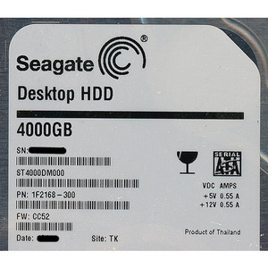 SEAGATE製HDD ST4000DM000 4TB SATA600 [管理:20343851]