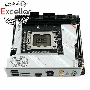 【中古】MSI製 Mini ITXマザーボード MPG B760I EDGE WIFI DDR4 LGA1700 [管理:1050023379]