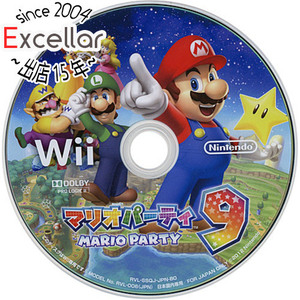 【中古】【ゆうパケット対応】マリオパーティ9 Wii ディスクのみ ディスク傷 [管理:1350009526]