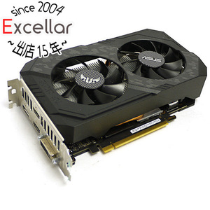 【中古】ASUSグラボ TUF-GTX1660TI-6G-EVO-GAMING PCIExp 6GB [管理:1050023432]