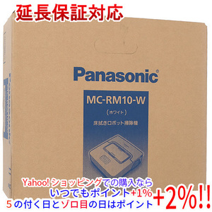 Panasonic 床拭きロボット掃除機 Rollan MC-RM10-W ホワイト [管理:1100025278]