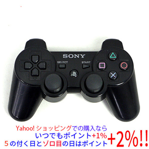 [ used ]SONY wireless controller DUALSHOCK3 CECHZC2J black [ control :1350010755]