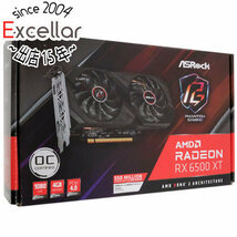 【中古】ASRock製グラボ Radeon RX 6500 XT Phantom Gaming D 4GB OC PCIExp 4GB 元箱あり [管理:1050023469]_画像1