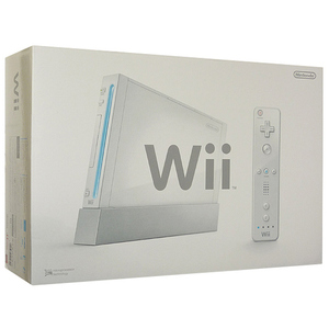 【中古】任天堂 家庭用ゲーム機 Wii [ウィー] 外箱いたみ 元箱あり [管理:1350009115]