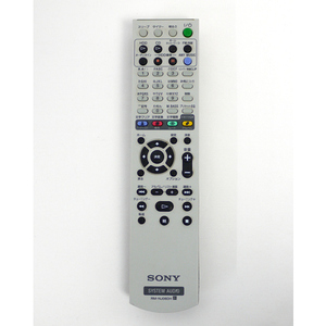 【中古】SONY HDDコンポ用 リモコン RM-NJ06DH [管理:1150018516]