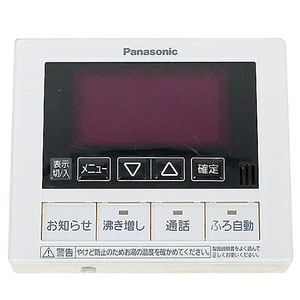 【中古】Panasonic 台所リモコン HE-TQFDM [管理:1150025414]