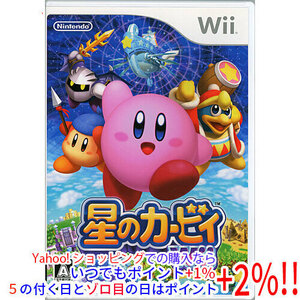 【中古】【ゆうパケット対応】星のカービィ Wii ディスク傷・カバー・説明書いたみ [管理:1350003546]