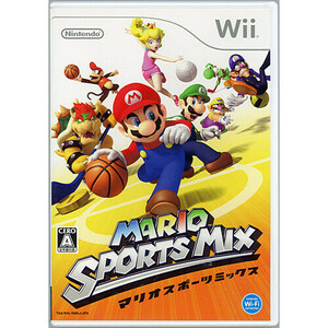 【中古】【ゆうパケット対応】MARIO SPORTS MIX(マリオスポーツミックス) Wii ディスク傷 [管理:1350002044]