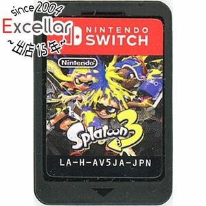 【中古】【ゆうパケット対応】スプラトゥーン3(Splatoon 3) Nintendo Switch ソフトのみ [管理:1350011608]