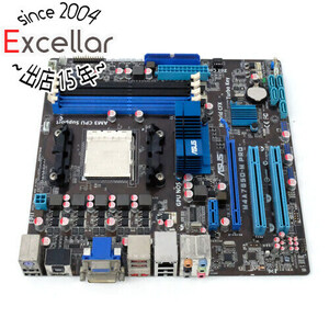 【中古】ASUS製 MicroATXマザーボード M4A785D-M PRO AM2+/AM3 [管理:30314971]