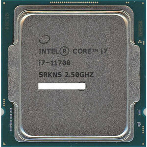 【中古】Core i7 11700 2.5GHz LGA1200 65W SRKNS [管理:1050018728]