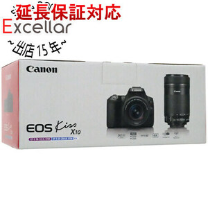 Canon製 デジタル一眼レフカメラ EOS Kiss X10 ダブルズームキット [管理:1000012199]