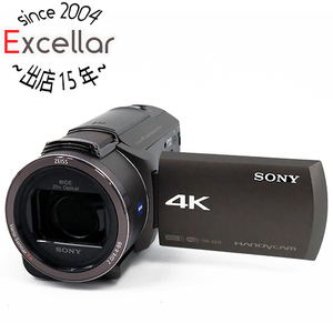 SONY製 デジタル4Kビデオカメラレコーダー FDR-AX45/TI ブロンズブラウン 未使用 [管理:1050011538]