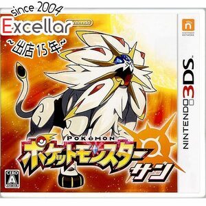 【中古】【ゆうパケット対応】ポケットモンスター サン 早期購入特典カード付き 3DS [管理:1350002238]