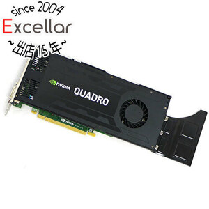 【中古】グラフィックボード NVIDIA Quadro K4200 PCIExp 4GB [管理:1050005648]