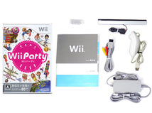【中古】任天堂 Wii本体 リモコンプラス＆Wiiパーティ同梱 元箱あり [管理:1350009249]_画像3