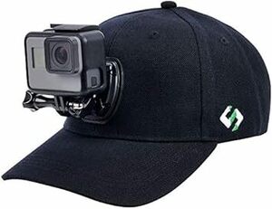 Smatree Gopro 帽子,目線カメラ帽子,56-58cm調整可能 Gopro hero11/10/9/8/7/6/5/4/