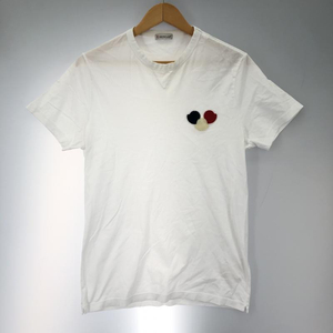 【中古】MONCLER S/S Tee ホワイト モンクレール[240091352887]