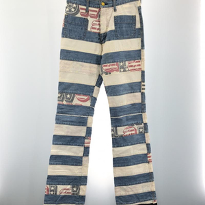 【中古】HYSTERIC GLAMOUR KINKY JEANS ツギハギ ヒステリックグラマー サイズFREE[240091352416]