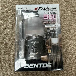【A39】GENTOS Explorer EX-V777D LEDランタン 360ルーメン ジェントス エクスプローラー 現状品