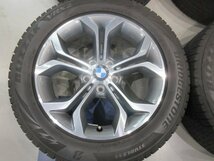 国産冬セット★ ＢＭＷ　Ｘ３　Ｆ２５ 純正　Ｙスポークスタイリング　程度良好　Ｘ４　Ｆ２６　245/50R18　ブリジストン　ブリザック　_画像4