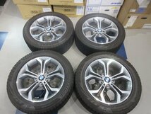 国産冬セット★ ＢＭＷ　Ｘ３　Ｆ２５ 純正　Ｙスポークスタイリング　程度良好　Ｘ４　Ｆ２６　245/50R18　ブリジストン　ブリザック　_画像1