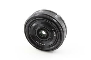 A (美品) SONY ソニー E 20mm F2.8 SEL20F28 初期不良返品対応 領収書発行可能