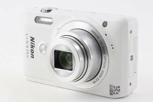 AB (良品) Nikon ニコン COOLPIX S6900 ナチュラルホワイト 初期不良返品対応 領収書発行可能