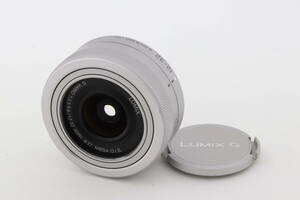 AA- (極上美品) Panasonic LUMIX G VARIO 12-32mm F3.5-5.6 ASPH. MEGA O.I.S. シルバー 初期不良返品対応 領収書発行可能