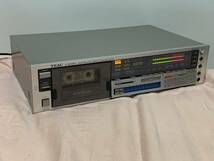 TEAC ティアック カセットデッキ V-909RX 3ヘッド 3モータ DOLBY-B/C dbx NR 中古訳アリ動作品_画像1