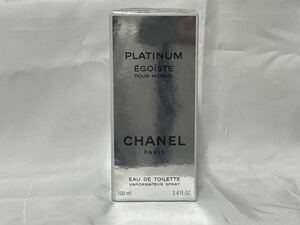 【未開封品】 CHANEL シャネル プラチナム エゴイスト オードトワレ EGOISTE PLATINUM POUR HOMME 100ml 香水