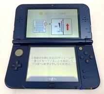 9030【中古品】任天堂 new Nintendo 3DS LL メタリックブルー 本体タッチペン有 初期化済 ニンテンドー_画像3