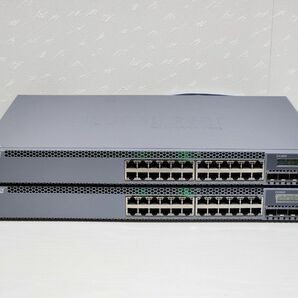 Juniper EX3300-24T L3スイッチ 2台セット