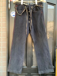  the truth thing Japan land army Meiji 10 9 year system under .... for army hakama ( I goods * small of the back cord attaching )