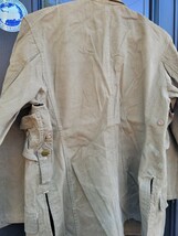 実物 日本陸軍 兵下士官用防暑衣 (中號・昭和十八年製・大支検定)_画像9