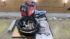 売り切り！　使用回数極少　ハイガー産業　TIG溶接機　単相100V/200V 直流　YS-TIG200P YOTUKA 軽量　フルデジタル制御