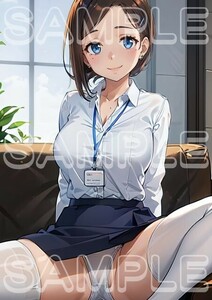 Z4136 後輩ちゃん 月曜日のたわわ A4 同人 イラスト 巨乳 美少女 美女 下着 水着 コスプレ Anime アニメ ポスター セクシー acg.