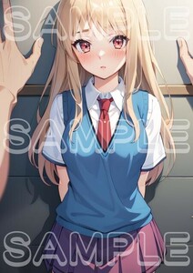 Z4450 椎名ましろ さくら荘のペットな彼女 スイコー A4 同人 イラスト 美少女 美女 下着 コスプレ ポスター セクシー エロ acg